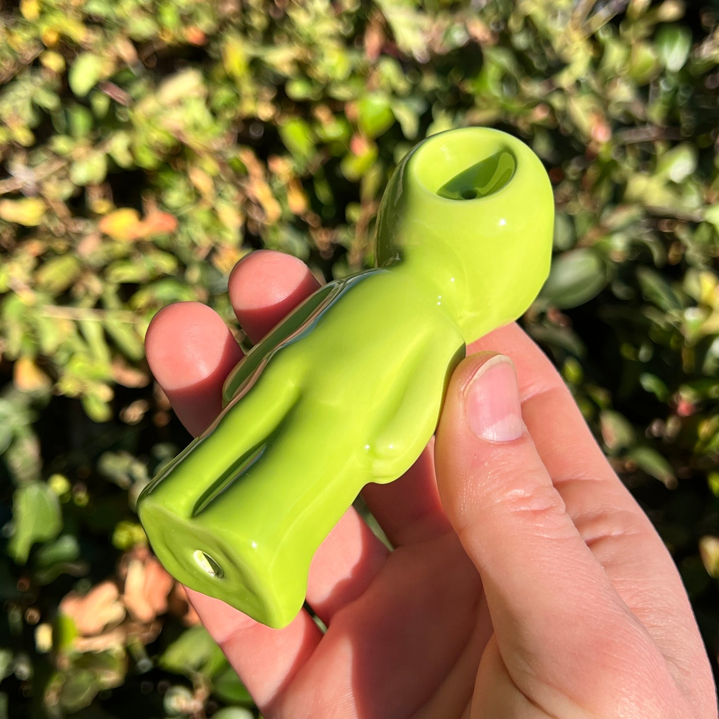 green men pipe