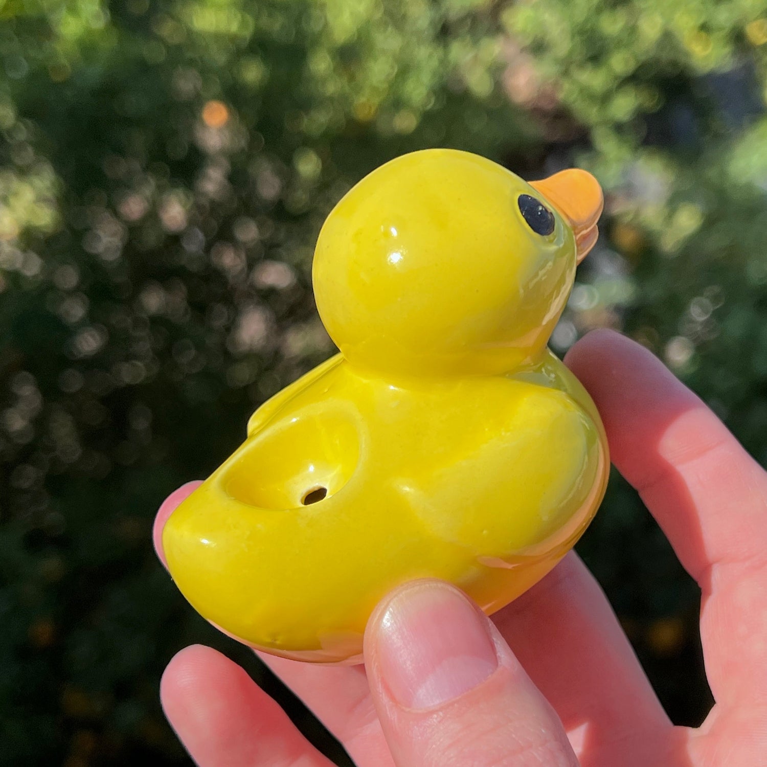 Duck Pipe Ceramic Smoking Rubber Ducky Pipes by Cosmos Art Ceramics