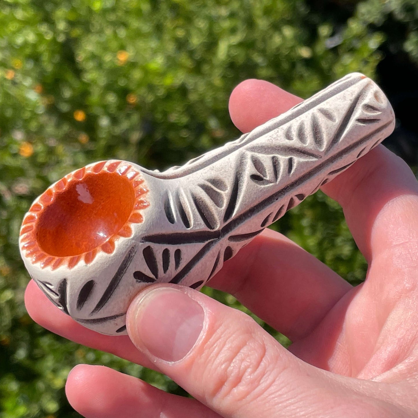 handmade smoking pipe