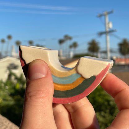 Rainbow Pipe - Cosmos Art Ceramics